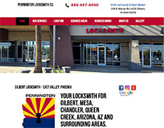 Pennington Locksmith Gilbert AZ